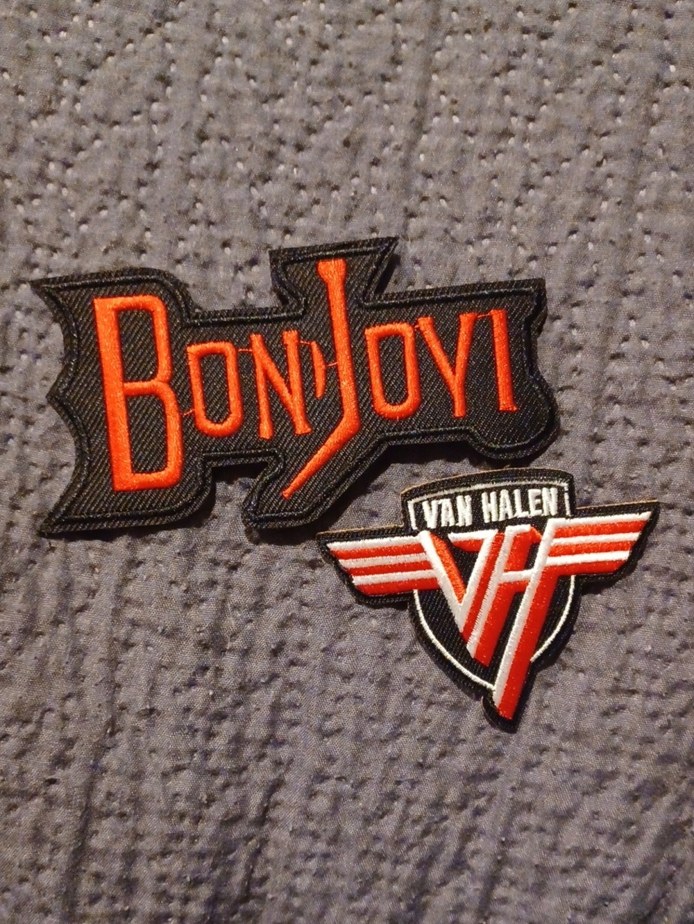 Bon Jovi, Van Halen Patches